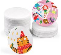 Mevronisshop-12 Pièces Galets A Peindre, 5 Cm Pierres Blanches À Peindre, Grands Galets De Peinture Lisses, Pierres Blanches Plates Pour La Peinture, Pour La Peinture Mandala, Pour Arts, Décoration D