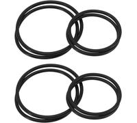 Mevronisshop-12pcs Bandes De Montage Pour Vélo Kit De Bandes De Joint Torique En Caoutchouc Compatible Avec Garmin Rapide Supports De Vélo Quart De Tour À Dégagement Pour Cyclisme Sportif