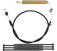 MEVRONISSHOP-175067 Câble d'embrayage de Pont Câble d'engagement de Pont Compatible pour Craftsman LT1000 LT2000 DLT 3000 Tondeuse à Gazon pour Husqvarna pour Poulan Remplace 169676 532169676 5321750