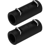 MEVRONISSHOP-2 Pièces Adaptateur de Pistolet de Nettoyeur Haute Pression Compatible avec Kärcher 49,9 X 19,6 Mm Connecteur D'extension de Tuyau de Nettoyage Haute Pression pour Jardins Et Cours Noir