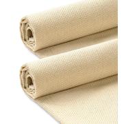Mevronisshop-2 Pièces Toile De Moine, 67x50cm Punch Needles Tissu En Coton, Tissu De Couture Durable Et Lavable, Pour Bricolage Artisanal, Broderie, Aiguille Poinçon Aiguille Tapis-Poinçon, Aiguille