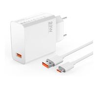 MEVRONISSHOP-33W Chargeur Rapide pour Xiaomi Redmi 15 15C Note 14 13 12 11s 11 10s 10 4G/5G, 10/9/Pad Pro, Mi 10T 11i 11 Lite/NE, POCO M7 C85 M5s X5, M2/F2/X3/M4 Pro, Pad 5/6, avec câble de Charge 1.