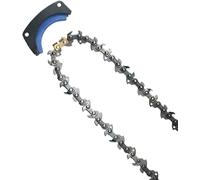 MEVRONISSHOP-571039 Kit de remplacement de chaîne et pierre d'affûtage de tronçonneuse électrique CS1500 Rouge, Noir, Gris