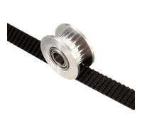 MEVRONISSHOP-5M Courroie de Distribution 6mm + 8pcs 2 Types Poulie 20 Dents Alésage de 5mm + 4pcs Tendeur Ressort Torsion + 2pcs Support de Fixation avec Clé Allen pour Imprimante 3D