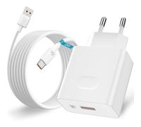 MEVRONISSHOP-66W USB Chargeur Rapide pour Honor 200 Lite 90 Lite Magic7 Lite,66W Charge Chargeur avec 6A Câble USB C 2M pour Honor Magic7 7 Pro 6 6Pro 6Lite 90 70 Lite 200 Pro X6b X9d Pad X8a X9a