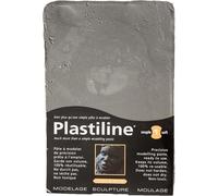 Mevronisshop-7740t - Plaque De Plastiline - Pâte À Modeler, Haute Précision - Modeler, Sculpter, Mouler - Dureté 1 (Très Souple) - 750g - Teinte Gris Foncé. Fabriqué En France