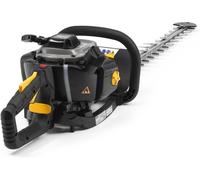 MEVRONISSHOP-AHT 555 Taille-haie à Essence, Lames de 60 cm à Double Coupe, Diamètre Max. des Branches 27 mm, Moteur 22.5 CC, 650 W, Poignée arrière pivotante, Couvercle de Lame Inclus.