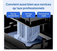 MEVRONISSHOP-Améliorée Resine Standard 2.0 1000g Gris, Résine à Base de Plante pour Imprimante 3D 405nm Durcissement UV Rapid Resin pour LCD Impression 3d Printer