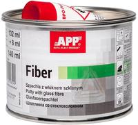 Mevronisshop-App Fiber Mastic Carrosserie Voiture Avec Fibre De Verre Résine Polyester Avec Durcisseur Vert 140 Ml