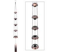 Mevronisshop-Astarin Carillon Temple D'extérieur 36'' Red Copper