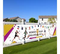 Mevronisshop-Bannière De La Coupe Du Monde De Rugby 2025 Pour Femmes - Bannière De La Coupe Du Monde De Rugby 2025 Pour Décorations De Fête, Matchs De Compétition Pour Stades, Restaurants, Jardins, B