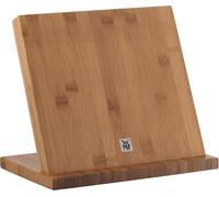 Mevronisshop-Bloc À Couteaux Magnétique Vide En Bois, Beige