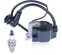 MEVRONISSHOP-Bobine allumage pour Honda GX35 UMK435 HHT35S et la série, ADEFOL Module de bobine d'allumage avec bougie d'allumage accessoire de débroussailleuse pièces de moteur 4 temps