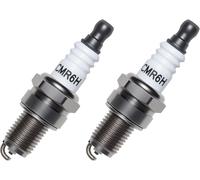 MEVRONISSHOP-Bougies d'allumage pour tondeuse à gazon, 2 pièces CMR6H pour MS170 MS171 MS181 MS211 MS231 MS241 MS251 BG56 BG66 BG86 BR500 BR550 BR600, pour tondeuses FS90 FS100 FS110 FS90R FS100R FS1