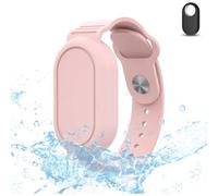 MEVRONISSHOP-Bracelet pour Samsung Galaxy SmartTag 2, Support de Bracelet en Silicone Étanche, Conception de Couverture Complète, Compatible avec Samsung Smart Tag 2, pour Enfants, Personnes Âgées (R
