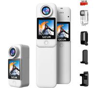 Mevronisshop-C300 Caméra Sport 4k30fps 20 Mp, Double Écran 2,4 G/5 G Wifi Caméra Étanche Sous-Marine 30m Eis Anti-Vibration Avec 2 Batterie 2800 + 1000 Mah Kit D'accessoires