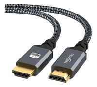 MEVRONISSHOP-Câble HDMI 4K 10M, Haute Vitesse 60HZ 18Gbps Nylon Tressé HDMI 2.0 Compatible avec PS5, PS3, PS4, PC, Projector, 4K UHD TV/HDTV, Xbox