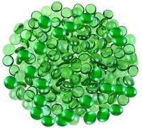 Mevronisshop-Cailloux Décoratifs, Decostones, Ronde Perles, Accessoires Et Objets De Décoration (70-80pcs/455 Grams Galets Verts)