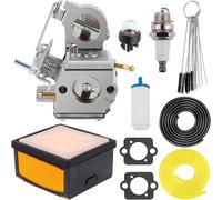 MEVRONISSHOP-Carburateur de Rechange 578243401 pour découpeuse/tronçonneuse Husqvarna 510 K750 K760 K770 C3-EL29 C3-EL29B C3-EL53 C3-EL43C 510181202 avec Filtre à air
