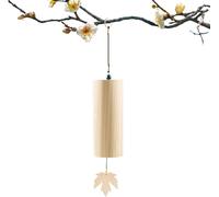 Mevronisshop-Carillon A Vent Exterieur, Bamboo Wind Chime, Carillons Éoliens Japonais, Carillons Éoliens En Bambou Naturel, Pour Guérison Sonore Méditation Décoration De Jardin De Maison (G)