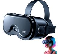 MEVRONISSHOP-Casque VR pour iPhone et Android, Réalité virtuelle Taille compacte Blue Ray Eye Protective VR Lunettes, Lunettes 3D Regarder des Films