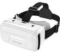 Mevronisshop-Casque Vr Pour Smartphone, Lunettes De Réalité Virtuelle Mobile Avec Lentilles Hd Anti-Bleu 110° Fov, Casque 3d Pour Enfants Compatibles Iphone Samsung Android 4.7-7.2"" - Blanc Blanc