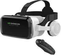 Mevronisshop-Casque Vr Pour Téléphones Portables À Écran 4,7¿6,7 Pouces Lunettes De Réalité Virtuelle 3d Bluetooth Avec Contrôleur Compatible Avec Iphone Et Samsung Android Cellphone Etc.¿ (Avec Cont
