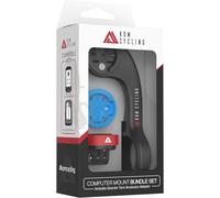 MEVRONISSHOP-CM06 Support d'ordinateur GoPro à libération Rapide pour Ordinateurs de vélo Wahoo et Garmin Support vélo Compatible avec Edge 1040, Elemnt Roam et Autres