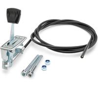 MEVRONISSHOP-Commande de gaz levier manette accélérateur universelle avec gaine et câble rigide pour tondeuse motoculteur à visser avec embout Z