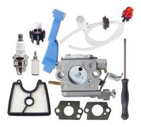 MEVRONISSHOP-Compatible avec le carburateur 125B 125BV pour souffleur de feuilles Husqvarna 125BX 125BVX ZAMA C1Q-W37 Jonsered B2126 C1Q-W37 545112101 Carb Engine