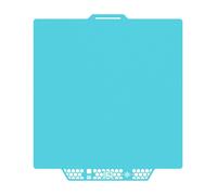 MEVRONISSHOP-CryoGrip Pro Glacier Panda Plaque de construction pour imprimante 3D Bambu-Lab P1S P1P X1C X1E A1, feuille en acier à ressort fine texturée double face, adhérence ferme, 257 x 257 mm, 1