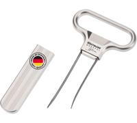 Mevronisshop-Déboucheur /Emboucheur, Tire-Bouchon À Lame/Clip, Avec Décapsuleur, Zinc/Acier Moulé Sous Pression, Ah-So, Argenté, Finition Satinée 62853380