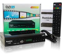 MEVRONISSHOP-Décodeur TNT HD 2025 - DVB-T2/C H.265 HEVC FTA Full HD PVR, USB, HDMI, SCART, Tuner TV numérique terrestre, récepteur numérique Haute définition Full HD 1080p, Télécommande Universelle 2