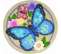 Mevronisshop-Décoration De Jardin - Pierre De Marche Papillon - Pierre Décorative Pour Jardin