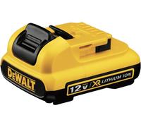 MEVRONISSHOP-Dewalt DCB127 Batterie Lithium-ION Rechargeable 12 V ¿ Batterie Rechargeable (Lithium-ION ION, 12 V, Noir, Jaune