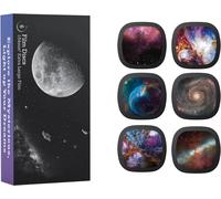 MEVRONISSHOP-Disques Réalistes - Disques pour Galaxy Projecteur, Diapositives 5k Ultra HD pour Planétarium Domestique, Jeu de 6 Disques sans Projecteur (Nebula 1)