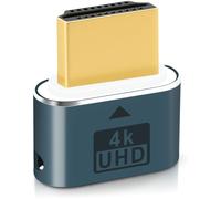 MEVRONISSHOP-Dongle HDMI factice HDMI émulateur d'écran virtuel 4 K @ 60 Hz pour Windows Mac OSX Linux (avec voyant d'affichage)