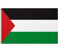 Mevronisshop-Drapeau Palestine 150x90 Cm Grand Avec 2 Oeillets Métalliques ¿ Palestine Flag Pour Exterieur - Drapeau Palestinien