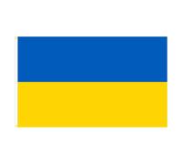Mevronisshop-Drapeau Ukraine 90 X 150 Cm 100 % Polyester Drapeau National Ukrainien Pour Jardin