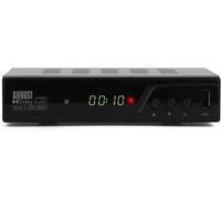 MEVRONISSHOP-DVB502 - Décodeur TNT HD avec Disque Dur de 256GB - TNT HD Double Tuner pour Regarder et Enregistrer simultanément, Guide TV sur 7 Jours, HDMI 1080P, Timeshift et Contrôle du Direct