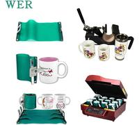 MEVRONISSHOP-Enveloppement De Tasse in Silicone Par Sublimation 3d, Fixation De Pince De Tasse De 11oz Pour Gobelets D'impression Par Transfert (1 pack)