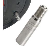 Mevronisshop-Extention De Valve De Pneu, Adaptateur De Rallonge Embout De Gonflage Trottinette Electrique En Alliage D'aluminium Rallongé De 39 Mm Compatible Xiaomi M365, M365pro Dualtron Adapté Autr