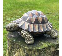 Mevronisshop-Figurine De Tortue Réaliste Pour Décoration De Maison Ou De Jardin, Longueur 20 Cm, Coffret Cadeau