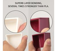 MEVRONISSHOP-Filament PLA+ 1.75 mm,3D Printing Filament PLA Plus for Most FDM 3D Printers,Dimensional Accuracy +/- 0.03 mm,1 kg (2.2 lbs) / Spool,Orange