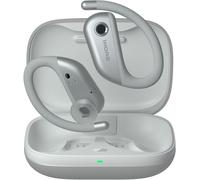 MEVRONISSHOP-Fit S50 Écouteurs Ouverts, écouteurs Bluetooth sans Fil avec Microphone, IPX7, Charge Rapide, 38 Heures d'autonomie, Bluetooth 5.3, Compatible avec iPhone et Android. (Argent)