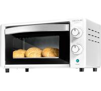 Mevronisshop-Four De Comptoir Bake&toast 1090 Blanc, 10 L, 1000 W, Minuteur 60 Minutes, Température Réglable Jusqu'à 230ºc, Plaque De Cuisson, Grille Et Pinces, Avertissement Sonore, Résistances À Qu