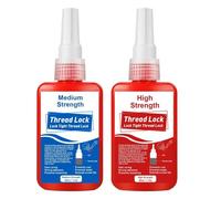 Mevronisshop-Frein Filet, 2 X 50 Ml - Frein Filet - Empêche Le Desserrage Des Écrous Et Des Vis En Raison De Vibrations Prolongées Et Sécurise Et Scelle Ainsi Les Écrous Et Vis