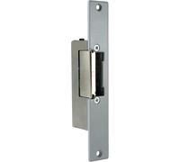 MEVRONISSHOP-Gâche Serrure électrique à têtière Courte pour Porte ou portillon à encastrer avec Levier de déblocage - Droite ou Gauche