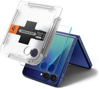 MEVRONISSHOP-Glas.tR EZ Fit Verre Trempé pour Samsung Galaxy Z Flip7, 2 Pièces, Kit d'installation inclus, Dureté 9H, Résistant aux Rayures