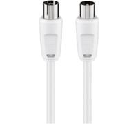 MEVRONISSHOP-Goobay 11510AK150 Câble de Raccordement Antennes (<70 dB), Double Blindage, 1.5m Longueur